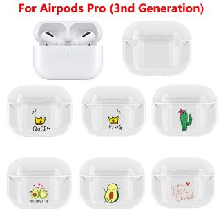 Vỏ PC cứng trong suốt bảo vệ hộp tai nghe bluetooth cho Apple Airpods pro TWS