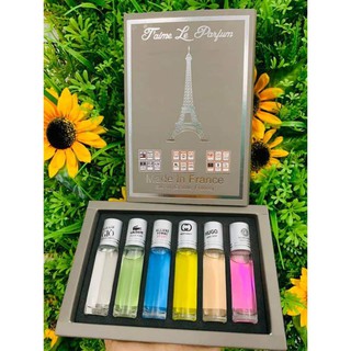 Hộp 6 chai nước hoa mẫu thử dạng lăn - set nước hoa mini - cực thơm