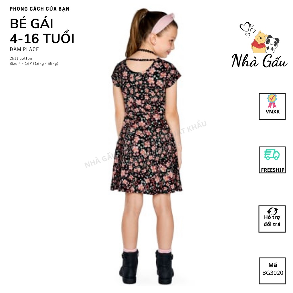 Đầm size đại đến 55kg PLACE BG2262
