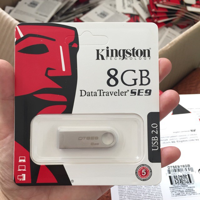 USB Kington 2.0 8GB Vỏ Sắt Chống Nước Format NTFS-FAT32-exFAT | BigBuy360 - bigbuy360.vn