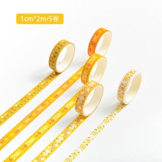 Set 5 cuộn washitape siêu rẻ đẹp