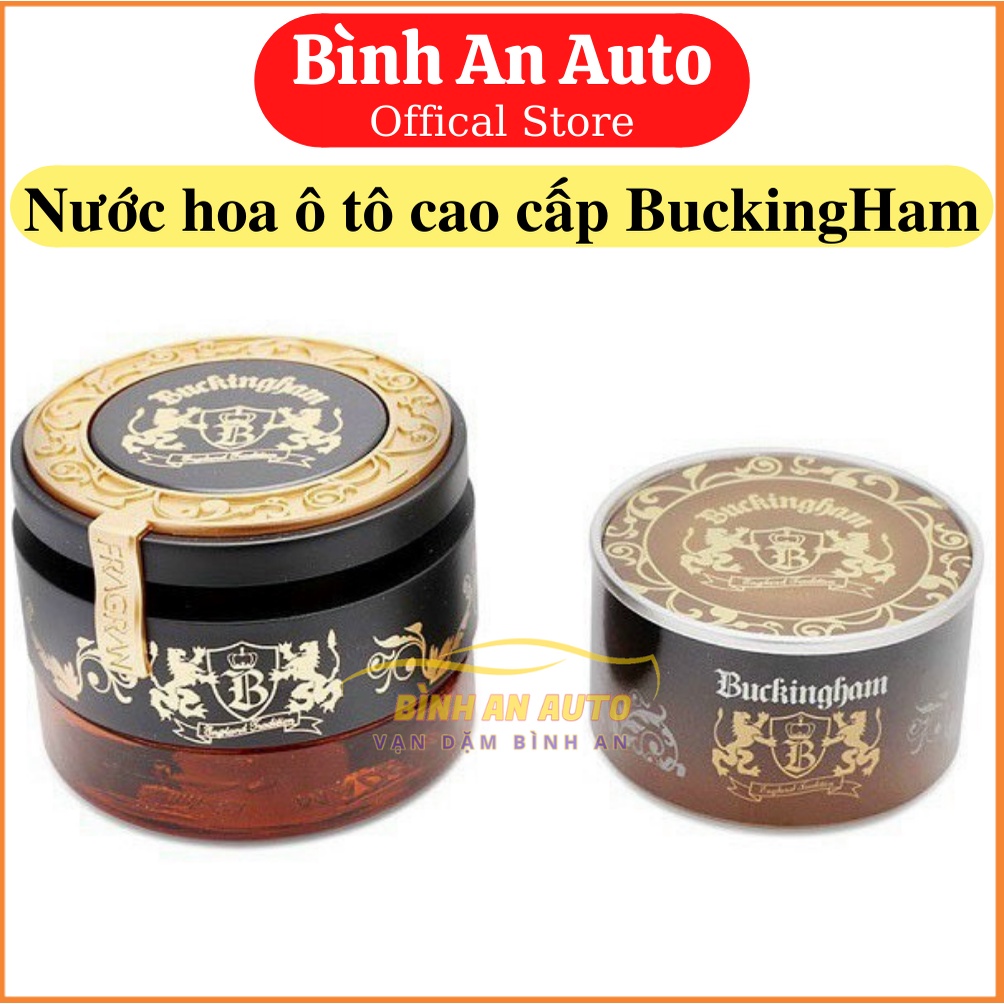 Nước hoa Ô tô Buckingham Hàn Quốc kèm sáp thơm cao cấp - Hương Cafe