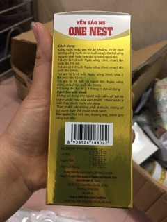 Yến sào one nest mẫu mới siêu khuyến mãi