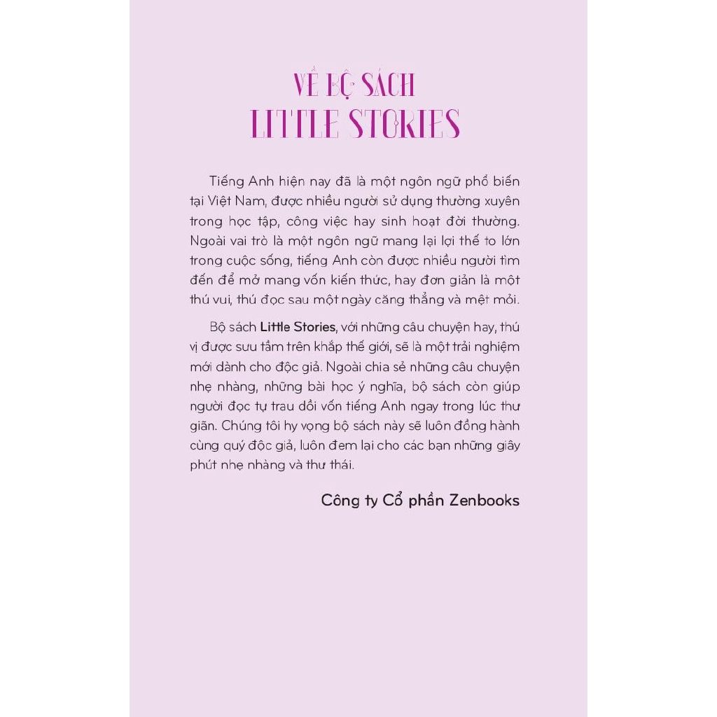 Sách - Little Stories – To Help You Relax