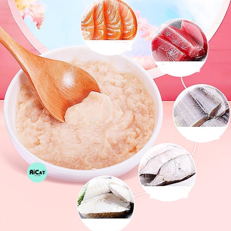 Súp Thưởng WANPY HAPPY100 Cho Mèo (14g x 5 thanh)