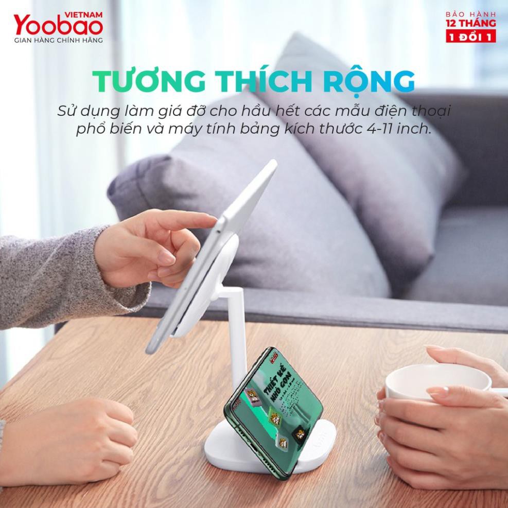 Giá đỡ điện thoại để bàn YOOBAO B1 - Màn hình 4-11 inch Khung gấp gọn - Hàng chính hãng Bảo hành 12 tháng 1 đổi 1