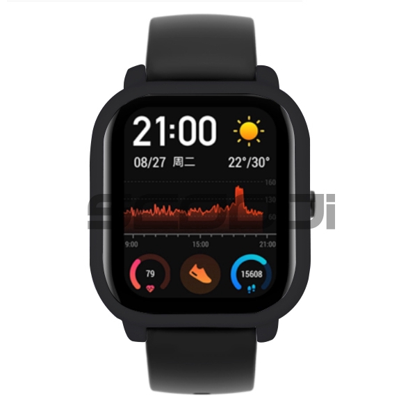 Phụ kiện nắp vỏ silicon mềm cho đồng hồ thông minh Huami Amazfit gts