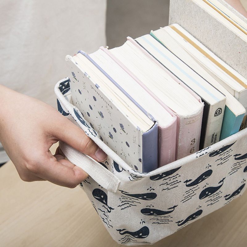 Giỏ Vải Để Đồ Đa Năng Mini Tiện Dụng