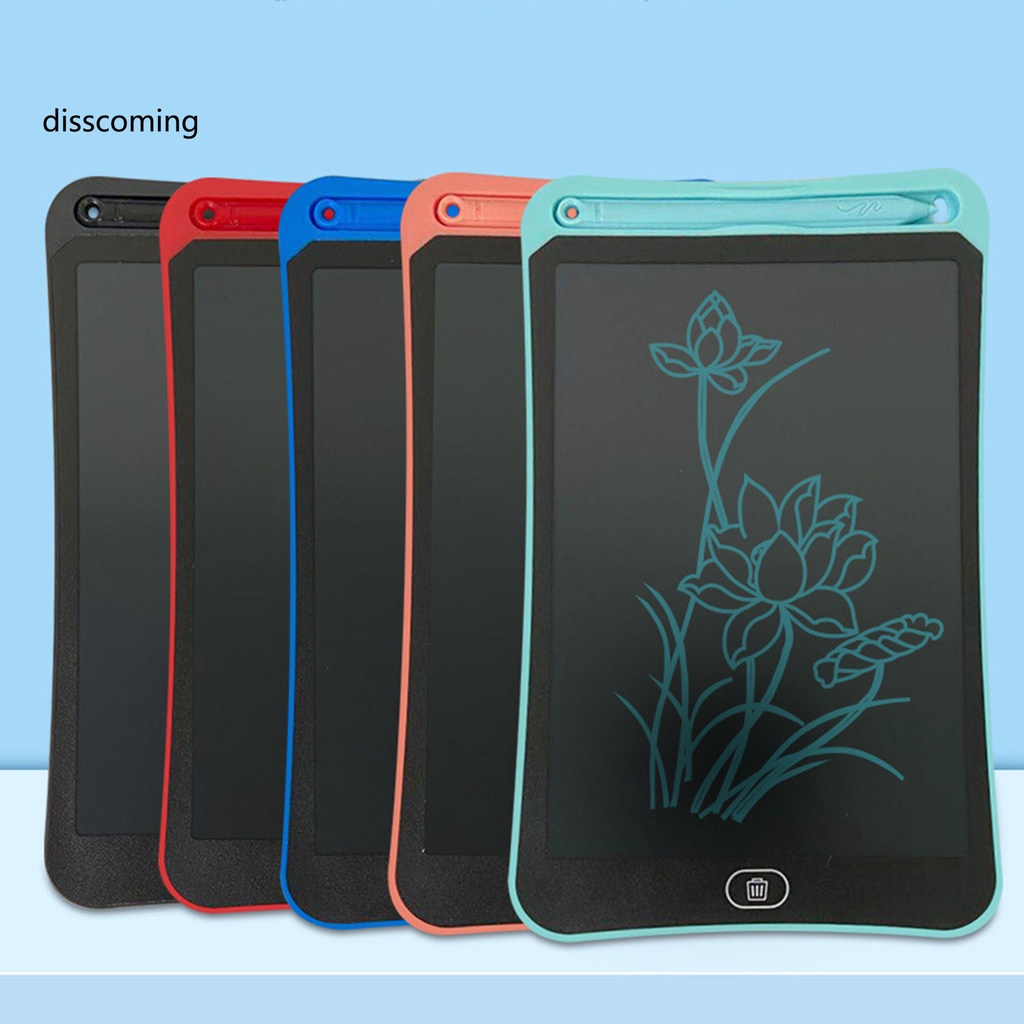 1 Bộ Bảng Viết Màn Hình Lcd 4.4inch / 6.5inch / 8.5inch An Toàn Cho Bé