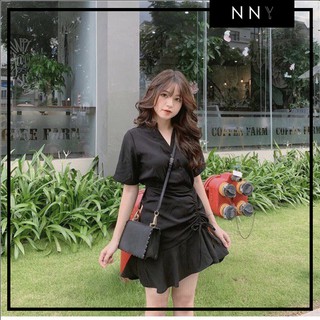 [NNY CLOTHING] Váy rút dây cổ trụ MYA DRESS - V021