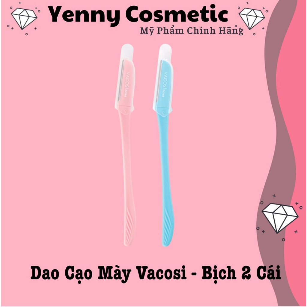 Dao Cạo Mày Vacosi - Bịch 2 Cái