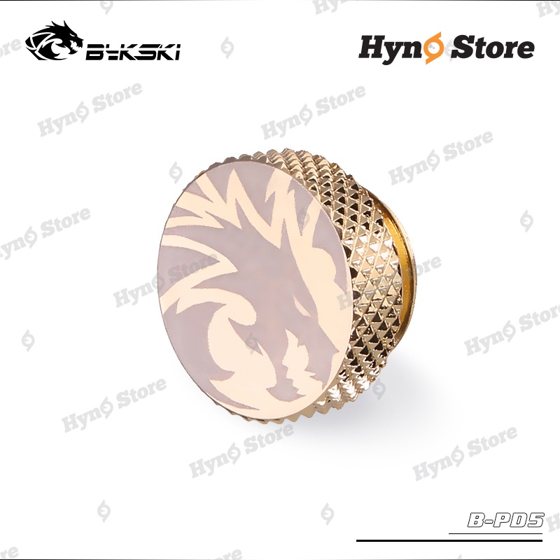Fit stop Bykski logo rồng  B-PD5 Tản nhiệt nước custom - Hyno Store