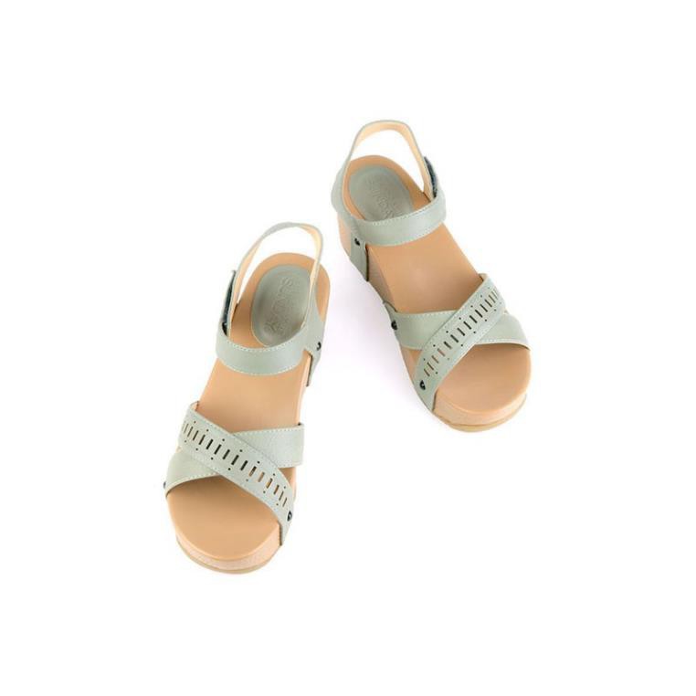 Giày Sandal Đế Xuồng Quai Ngang Laser Quai Chéo SUNDAY SD38 _aedws1 2gf3