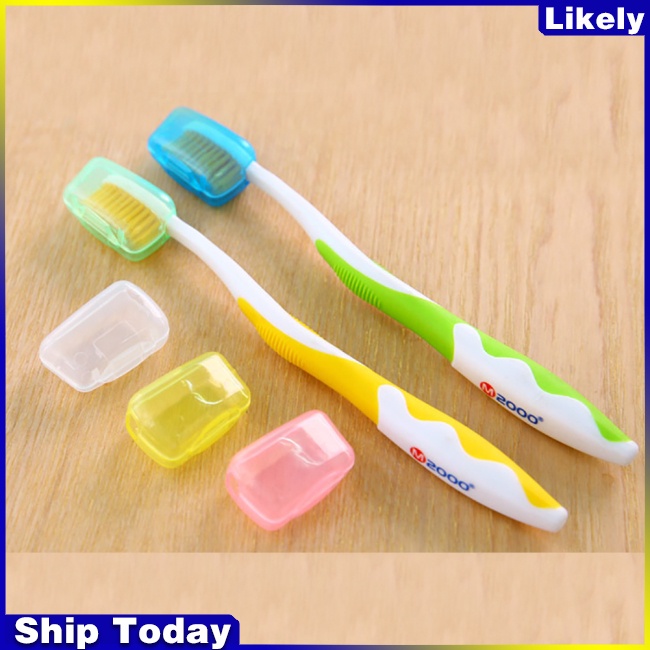 Set 5 nắp đậy bảo vệ đầu bàn chải đánh răng tiện dụng khi đi du lịch