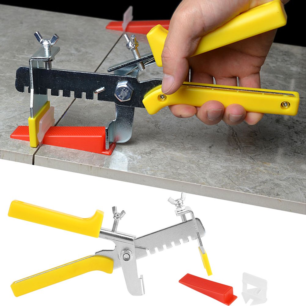 [Có video]Combo 1 Kìm Ke+100 Ke Nêm+300 Ke Cân Bằng Ốp Lát Gạch-Size Tùy Chọn 1.0-1.5-2.0mm