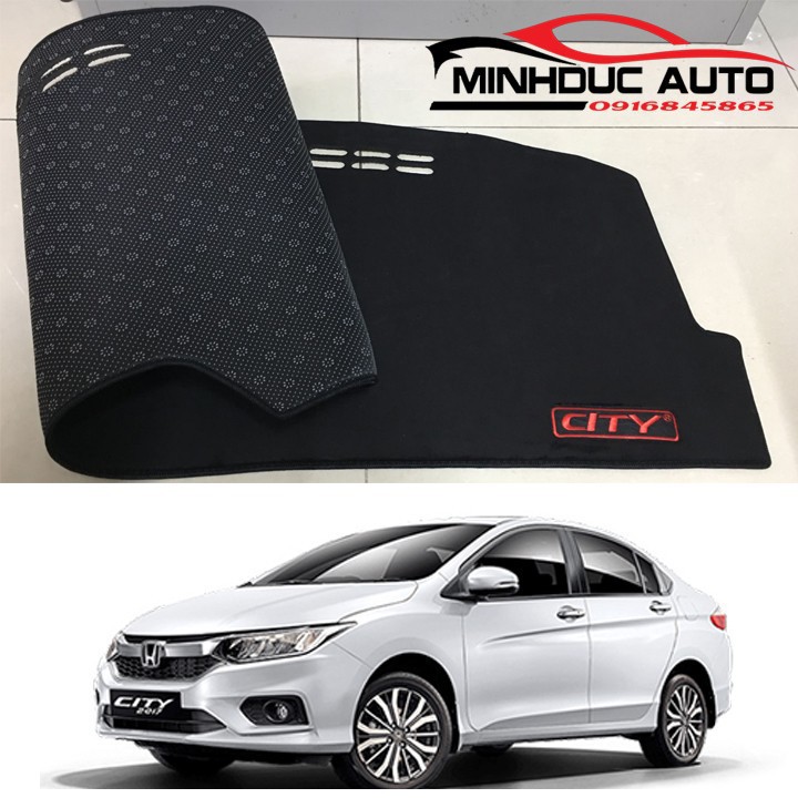 THẢM TAPLO HONDA CITY- LOẠI NHUNG CAO CẤP