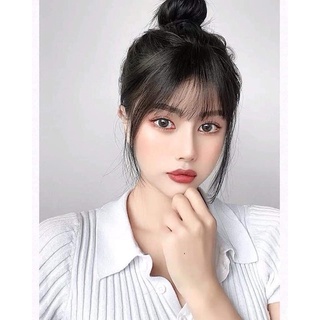 tóc mái thưa tóc thật ♻️