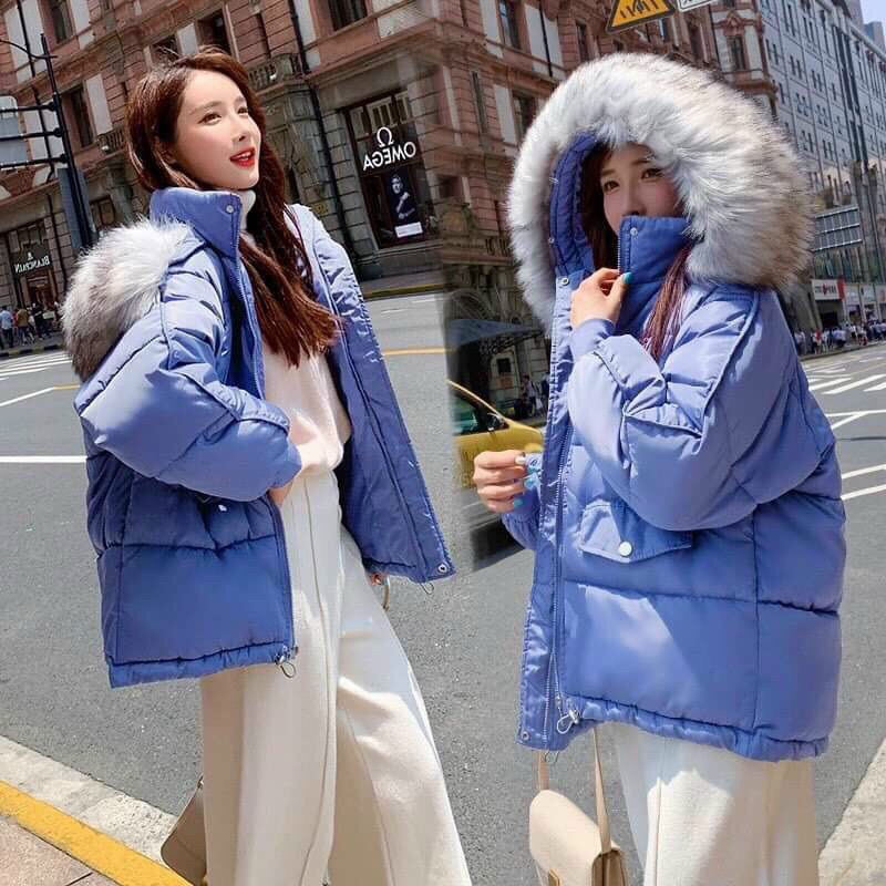 Aó khoác phao nữ đại hàn dáng rộng đẹp phong cách | BigBuy360 - bigbuy360.vn