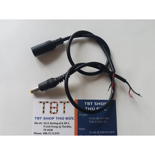 Dây nguồn DC đực - cái 5.5mm