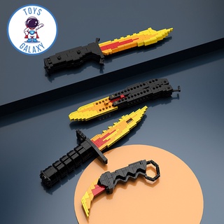  Đồ Chơi Lắp Ráp Mô Hình Dao Butterfly   M9 Bayonet   Karambit   Bouy Trong Cảnh Sát Quân Đội CSGO 