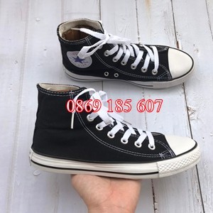 Giày CV Chuck 2 (II) Đen Trắng Cao Cổ