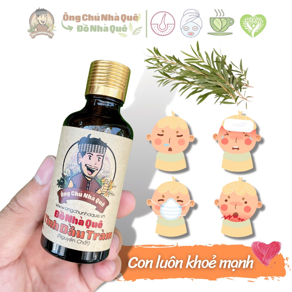 Tinh Dầu Tràm (Nguyên Chất)