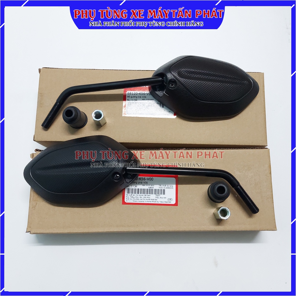 Cặp Kính Zin Xe Máy Winner v1 v2 v3 / Winner X  Chính Hãng Honda