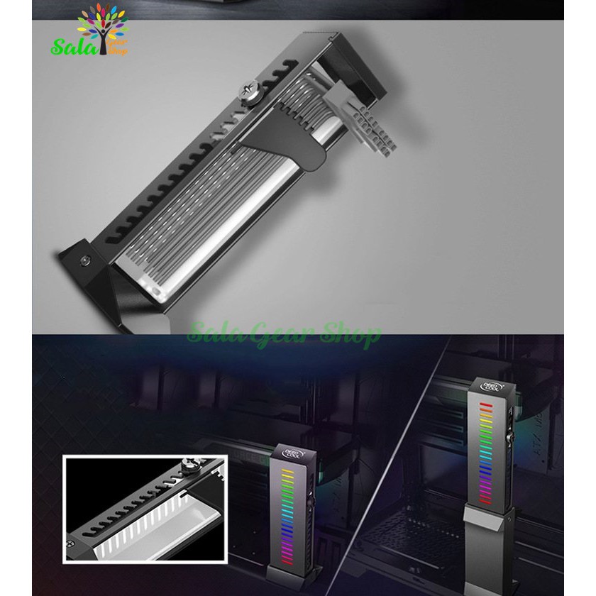 Bộ Đỡ Card Màn Hình Chống Xệ Card VGA DeepCool GH-01-ARGB