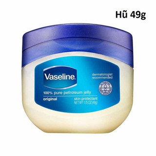 ✅ (HÀNG CHUẨN AUTHENTIC) Sáp Dưỡng Ẩm Vaseline 100% Pure Petroleum Jelly Original 49g