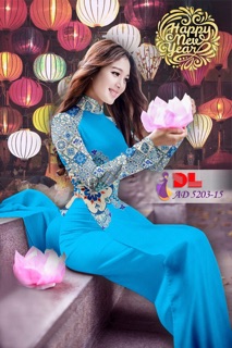 Vải áo dài Gạch bông
