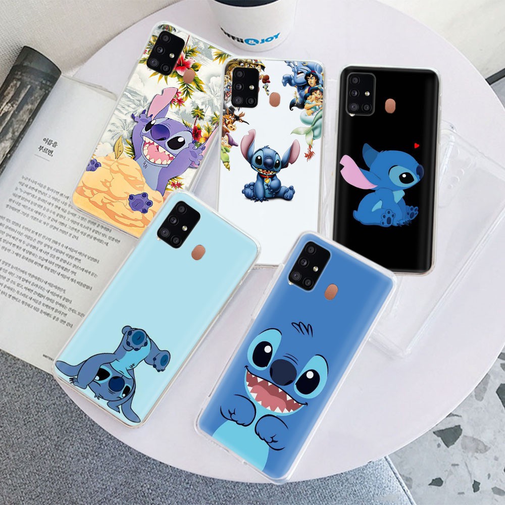 Ốp Điện Thoại Trong Suốt Hình Stitch Cho Xiaomi Mi Redmi Note 8 8A 8T 11 11T Pro Lite Tr112