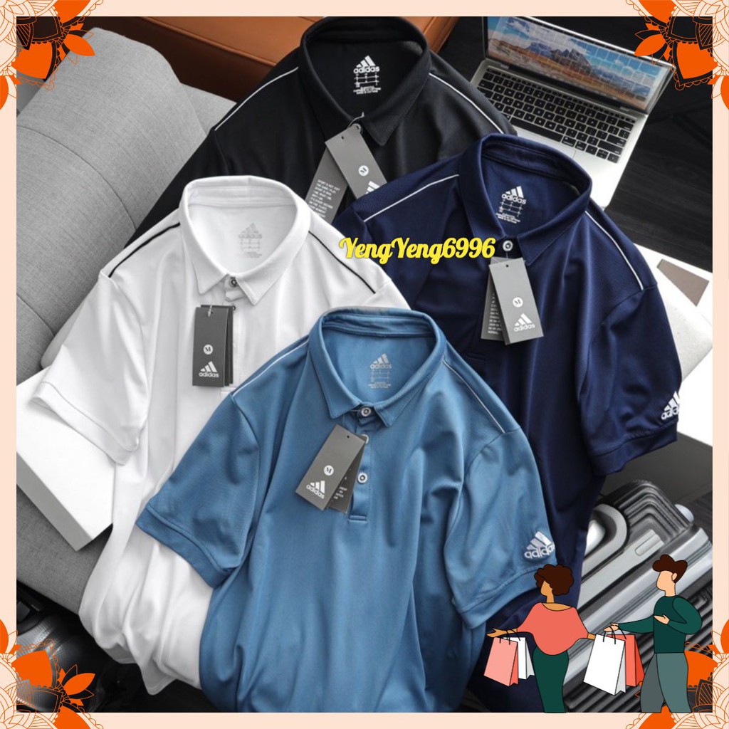 ANA19 ÁO POLO NAM VIỀN VAI THÊU DA.S