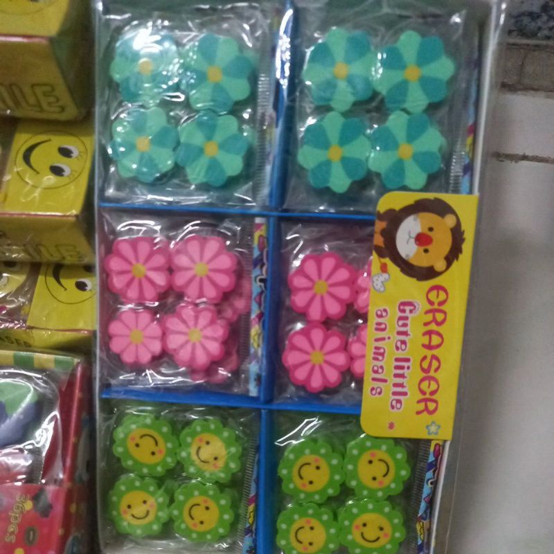 Tẩy hình trái cây / hình thú hoạt hình