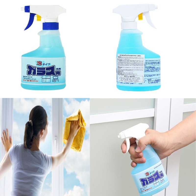 Nước xịt vệ sinh kính Rocket 300ml Hàng Nhật Chính Hãng