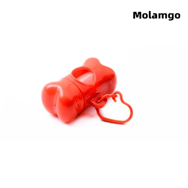 MOLAMGO Environmentally Friendly Bone Shape Box with Garbage Bag for pet