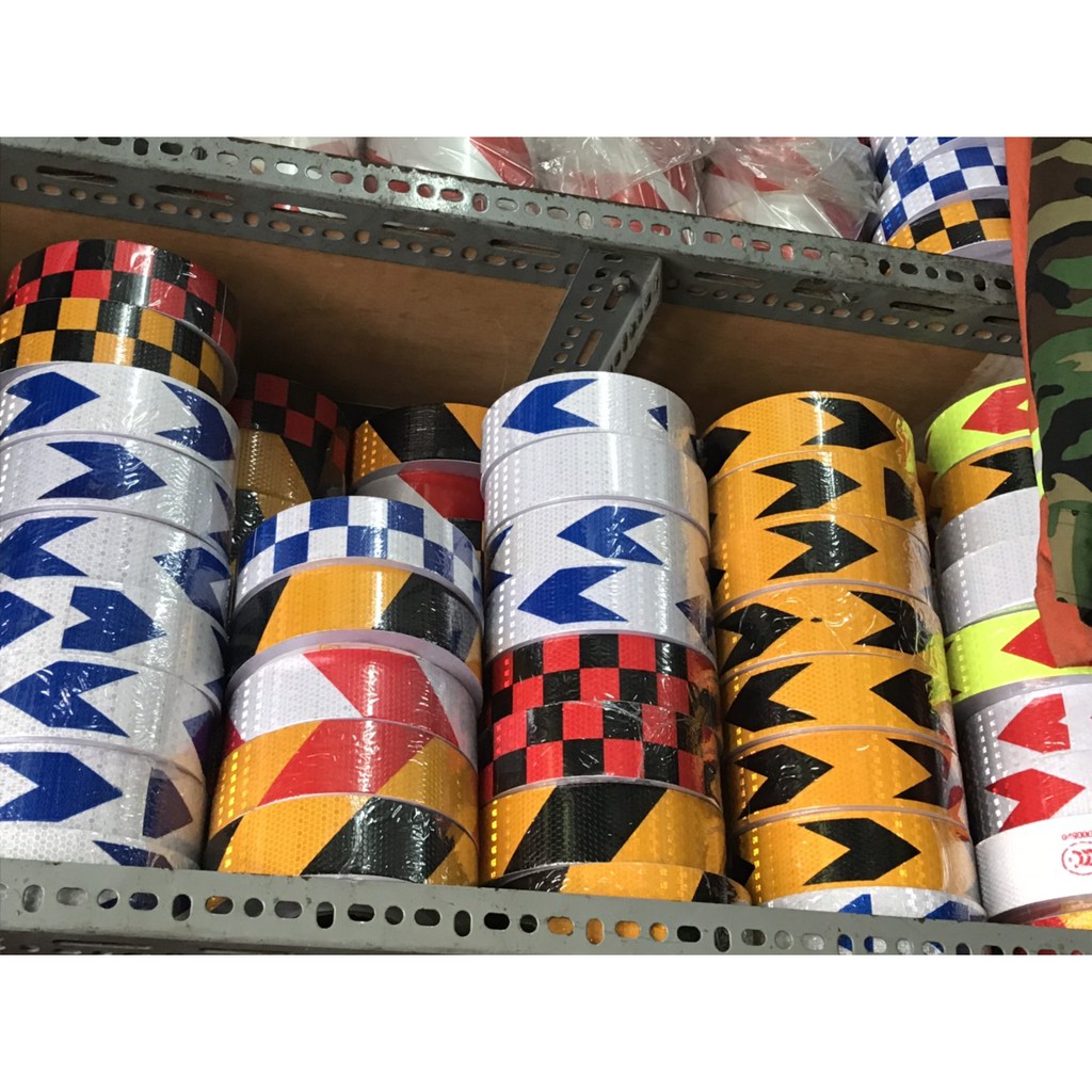 Decal phản quang cuộn 45 mét x 5cm