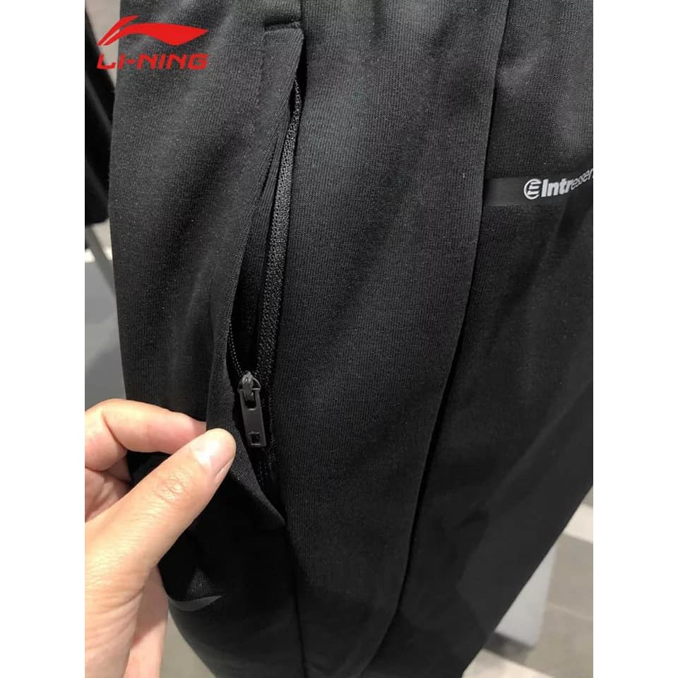 Quần thể thao nỉ Lining bó gấu