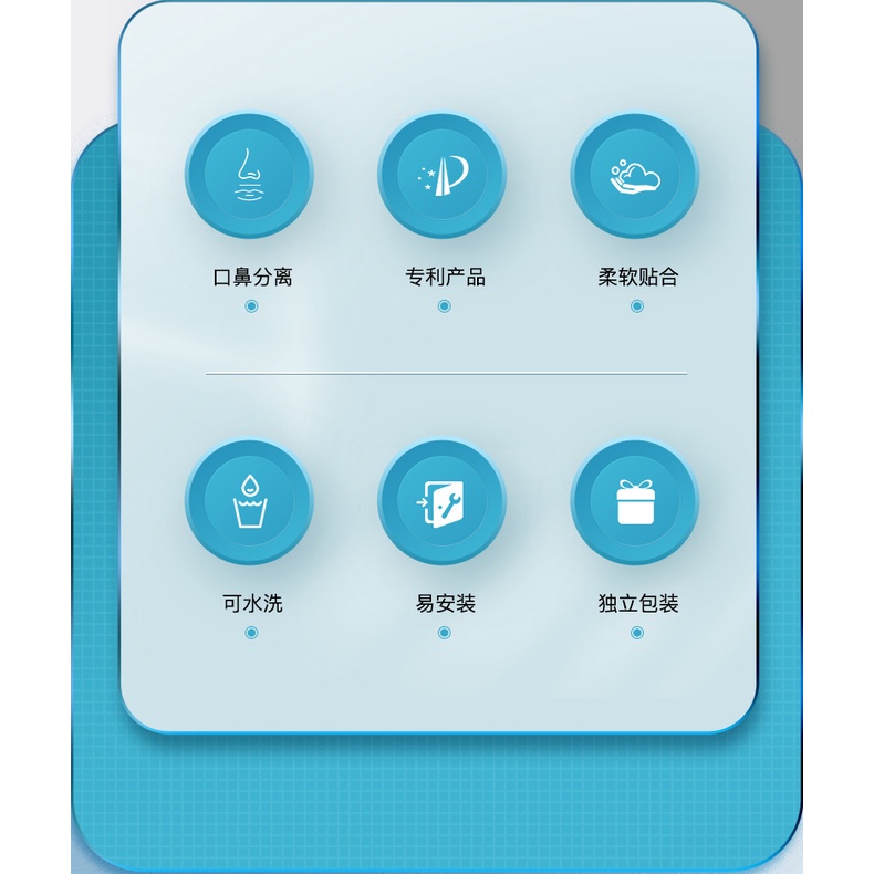 Khẩu Trang Thoáng Khí Chống Thấm Nước Chất Lượng Cao Không Mùi
