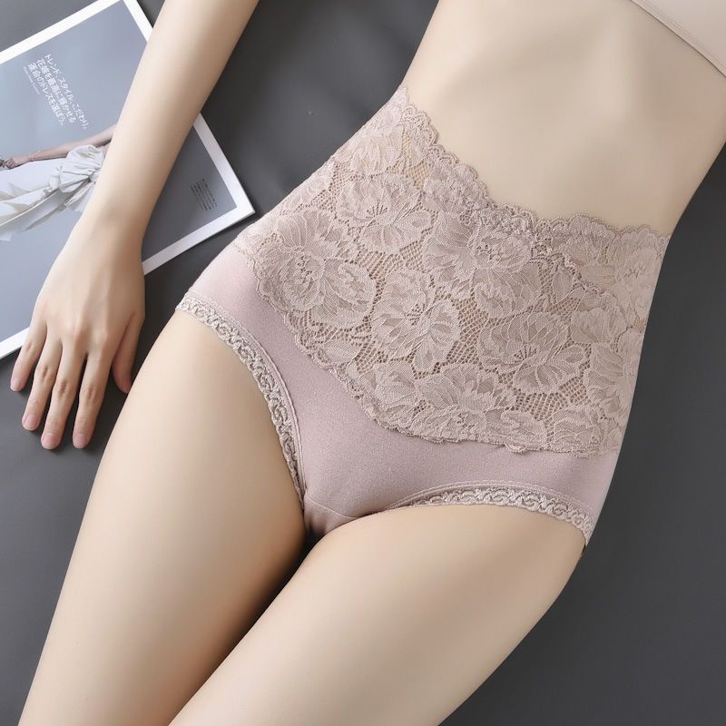 ((M &amp; E) Quần Lót Cotton Tinh Khiết Kháng Khuẩn Định Hình Bụng Cho Nữ