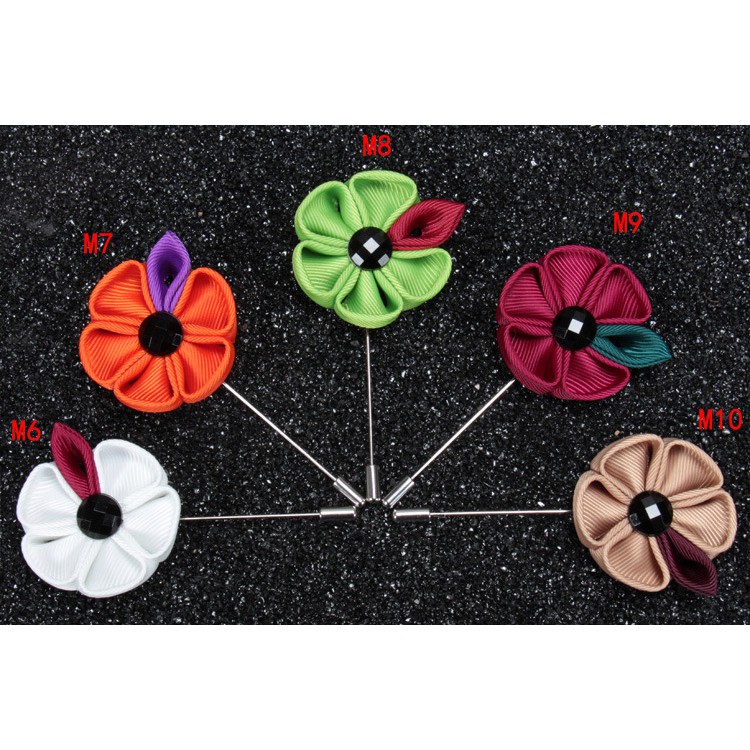 Ghim cài áo nam hình hoa lịch lãm GC83