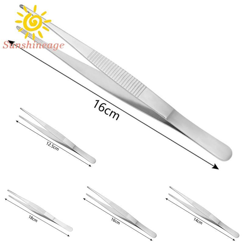 Quality BBQ Barbecue Stainless Steel Buffet Anticorrosion Rust Tool Gadge Tongs