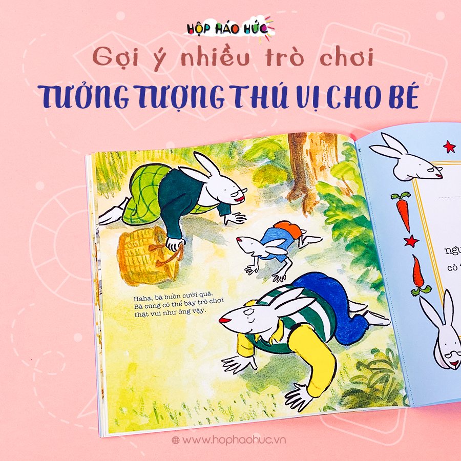 Sách Phiêu Lưu Cùng Ông cho bé 3-6 tuổi - Cùng Thỏ Bram tham gia chuyến phiêu lưu đầy hấp dẫn cùng Ông Nội