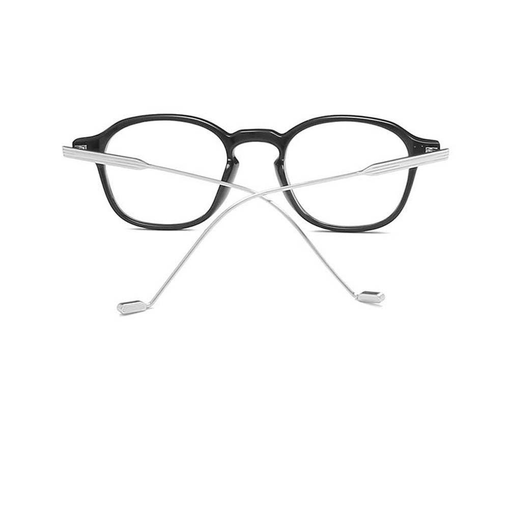 Mắt Kính Gọng Vuông Kim Loại Chống Bức Xạ Thời Trang Cho Nữ