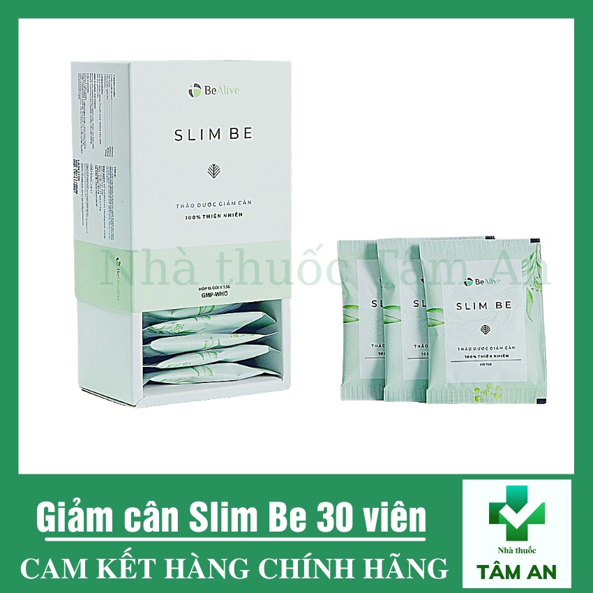 Giảm Cân Slim Be Của live Mẫu Mới Dạng Viên Chính Hãng Đánh Mỡ Hiệu Quả