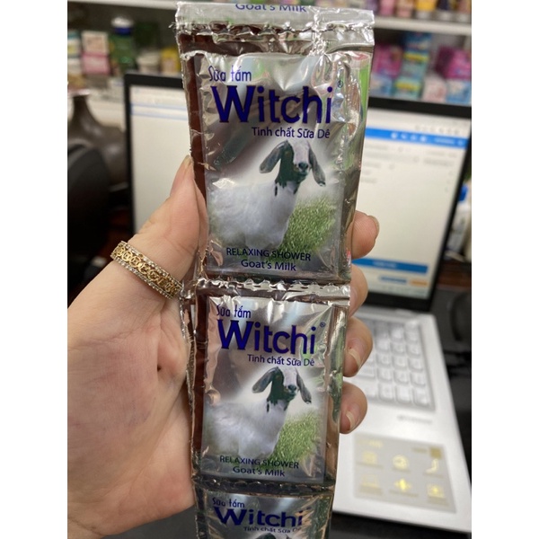 sữa tắm dê Witchi dây