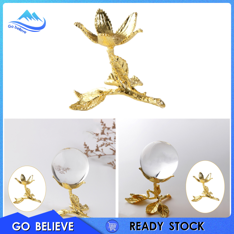 Giá Đỡ Kim Loại Trưng Bày Ống Kính Thủy Tinh Hình Cầu