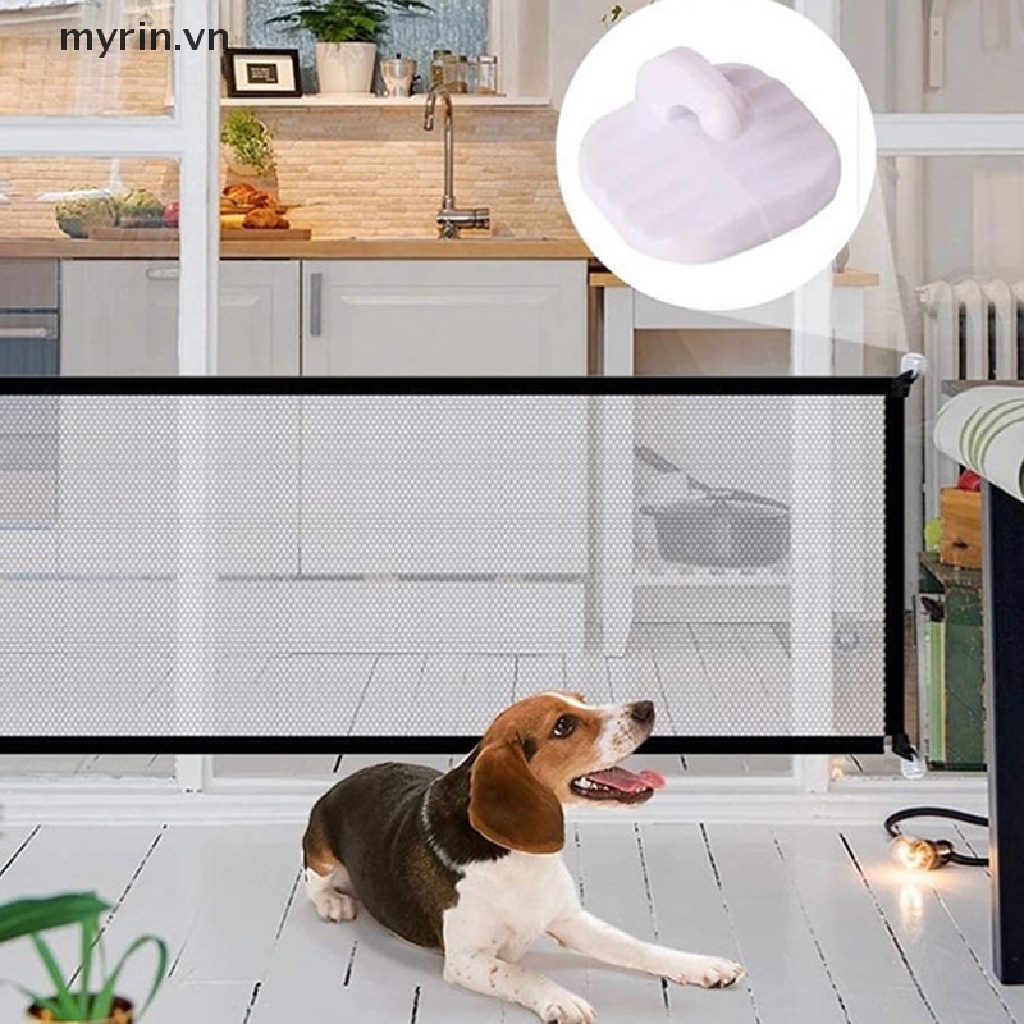 Hàng Rào Chắn Lưới Thoáng Khí Gấp Được Để Thú Cưng