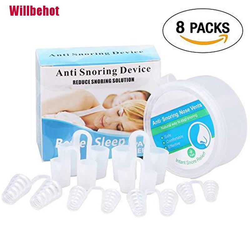 Bộ 8 Dụng Cụ Chống Ngáy Khi Ngủ Tiện Dụng