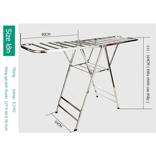 sào phơi đồ inox 304