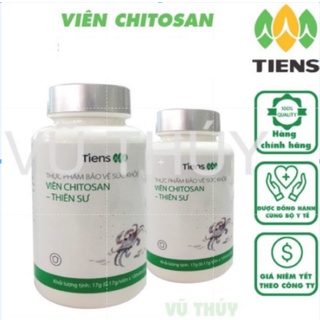 VIÊN CHITOSAN-TIENS(KHẮC TINH CỦA U BƯỚU)